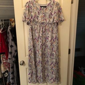 Bohme midi floral dress